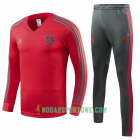 Bayern Monachium Komplet Bluzy Treningowe Czerwony 2018/19